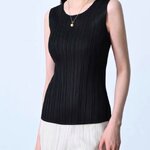 2MUAY BASIC รุ่น GJO7981 เสื้ออัดพลีทงานคุณภาพ BASIC ROUND NECK PLEATED TOP 20สี FREE SIZE