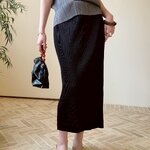 2MUAY รุ่น GJO1821-9 กระโปรงพลีทคุณภาพ DOUBLE LAYER PLEATED SKIRT 14 สี FREE SIZE