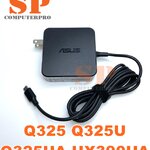 ASUS ADAPTER อแดปเตอร์ของแท้ ASUS Q325 Q325U Q325UA ASUS ZENBOOK 3 UX390UA :DELL XPS 12 HP spectre 13: 20V 3.25A / 15V 3A / 9V 3A / 5V 2A 65W