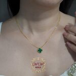 สร้อยพร้อมจี้โคลเวอร์^^