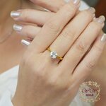 เพชรเม็ดเดี่ยว 1.35 กะรัต ^^