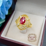 แหวนพลอยสีแดง ^^