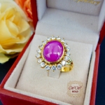 แหวนพลอยสีแดง ^^