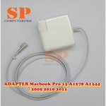 APPLE ADAPTER Macbook อแดปเตอร์ของแท้ APPLE Macbook Pro 13 A1278 A1344 ปี 2009 2010 2011 16.5V 3.65A SAFE 1 หัว L
