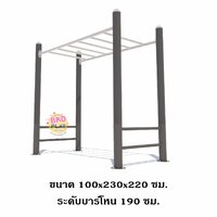 บาร์โหน ขนาด 100 x 230 x 220 ซม.
