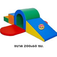 อุโมงค์สไลเดอร์นุ่ม วิบากนุ่มนิ่ม, ของเล่นนุ่มนิ่ม เบาะนุ่มนิ่ม ปีนป่ายนุ่ม เครื่องเล่นสนามในร่ม softplay, indoor playground Kid Zone สวนสนุกในร่ม