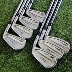 ชุดเหล็ก Titleist CB FORGED 712 ก้าน DYNAMIC GOLD X100 ก้านแข็งตีมันส์ใส่ได้เต็มๆ ตีแรงเอาอยู่ เหล็ก FORGED สุดพรีเมี่ยม และ มี CAVITY ชดเชยสูง ไม้กอล์ฟพรีเมี่ยมมือสอง ของแท้ By NakaraLuxurious
