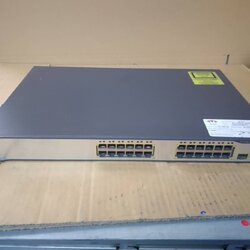 Cisco ws-c3750-24ps-s Catalyst 3750 24 10/100 PoE + 2 SFP