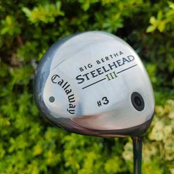 FW3 CALLAWAY BIG BERTHA STEELHEAD III รุ่นดังที่สุด ก้าน SPRINT MX3000 FLEX R ** มาพร้อม COVER ตรงรุ่น!!! *** FW ตระกูล STEELHEAD เป็นรุ่นที่ ดีมากที่สุดของ Callaway ไม้กอล์ฟมือสอง ของแท้ BY NakaraLuxurious