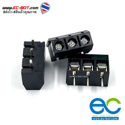 Terminal 5.08 mm Connector Blocks 3P เทอมินอลสีดำต่อสายไฟ PCB 3 ขา 5.08mm