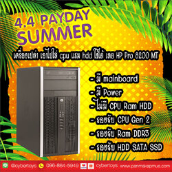 เครื่องเปล่า เอาไปใส่ cpu แรม hdd ใช้ได้ เลย HP Pro 8200 MT