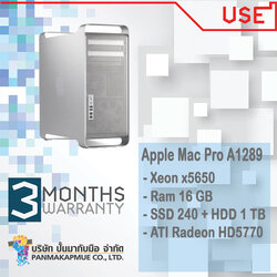 Apple Mac Pro A1289 Xeon x5650 Ram 16 GB SSD 240 +HDD 1 TB ATI Radeon HD5770
