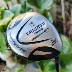 FW5 GOSEN JAPAN CALLISTO II TRI WAVE องศา 20 ELASTIC ชดเชยความผิดพลาดสูงมากๆ ไม้กอล์ฟพรีเมี่ยมมือสอง ของแท้ By NakaraLuxurious