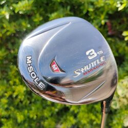 FW3 MARUMAN SHUTTLE MARAGING M-SOLE องศา 15 ก้าน SHUTTLE TYPE-F03 FLEX R ไม้กอล์ฟมือสอง ของแท้ BY NakaraLuxurious