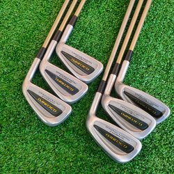 ชุดเหล็ก DAIWA G-3COMPO มีเหล็ก 3,4,6,8 เเละ PW SW ** ขาดเหล็ก 5กับ7 ** ก้าน DAIWA TR WHISKER หน้าเคผล่าทั้งชิ้นครับ