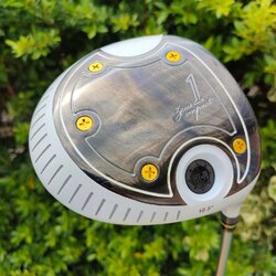 DRIVER KASCO ZEUS IMPACT HI-C.O.R. องศา 10.5 รุ่น 🔥 หัตถ์พระเจ้า 🔥 ก้าน ZEUS IMPACT FLEX SR หน้าเด้งเกินกฏมากๆ หัวขนาด 488 CC. มี COVER เดิม!! ไม้กอล์ฟมือสอง ของแท้ BY NakaraLuxurious