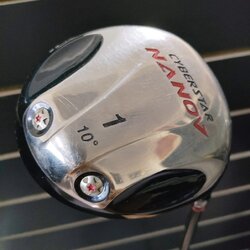 DRIVER YONEX NANOV CYBERSTAR องศา 10 ก้าน NANO SPEED SHAFT 005 เป็นรุ่นดัง โปรญี่ปุ่นชื่อดังใช้ในตอนนั้น กระดองเป็นเคฟล่าทั้งชิ้น ไม้กอล์ฟพรีเมี่ยมมือสอง ของแท้ By NakaraLuxurious