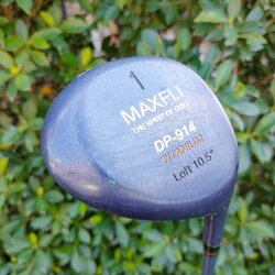 DRIVER MAXFLI DP-914 องศา 10.5 ก้าน TOUR BLACK BORON FLEX R