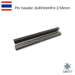 Pin header 2x40 ระยะห่าง 2.54mm
