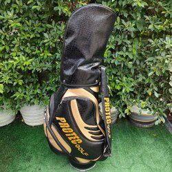 ถุงกอล์ฟ PROTEC GOLF มือสอง ถุงหนังใบใหญ่ สวยมากๆ พรีเมี่ยม แบรนด์เจ้าของ SUPERMAN ราคาของใหม่เกือบสองหมื่น