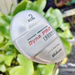 U2 WILSON DYNA PRO องศา 20 ก้าน NAVICON SYSTEMATIC FLEX R SOLE ออกแบบได้ดี สอดไปกับพื้นได้ดีมาก ไม้กอล์ฟพรีเมี่ยมมือสอง ของแท้ By NakaraLuxurious