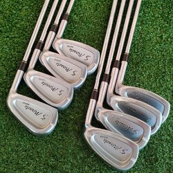 ชุดเหล็ก MIRACLE FORGED มีเหล็ก 5-9 เเละ PW SW P/S ก้าน DYNAMIC GOLD S200 เหล็กพรีเมี่ยม FORGED CAVITY ใส่ GRIP GOLF PRIDE ไม้กอล์ฟมือสอง ของแท้ BY NakaraLuxurious