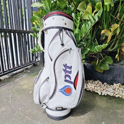 ถุงกอล์ฟ PTT – มือสอง เดิมๆ ภายใน “บุกำมะหยี่อย่างดี” ให้สัมผัสนุ่ม พรีเมียม