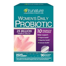 Trunature Women's Daily Probiotic ขนาด 90 Vegetarian Capsules โพรไบโอติกสำหรับผู้หญิง