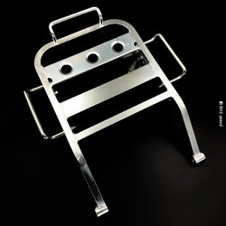 ตะแกรงหลังอลูมิเนียม Hi-Tech CRF300L/RALLY เงิน