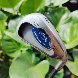 เหล็ก 3 Callaway X-16 เหล็กยาวตีง่ายสุดๆอยู่แล้ว ต้นตำหรับใบหนา Cavity ลึก แต่เป็นเหล็กที่เบาและนุ่มนวล เร่งสปีดได้ดี ตีโดนง่ายมาก ไม้กอล์ฟพรีเมี่ยมมือสอง ของแท้ By NakaraLuxurious