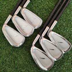 ชุดเหล็ก FOURTEEN TC-550 FORGED มีเหล็ก 5-9 เเละ PW ก้าน MD-370 GI FLEX S เหล็ก SUPER PREMIUM JAPAN เหล็ก FORGED ระดับสูงสุด และใบมี CAVITY ใหญ่ ตีง่ายจัดนุ่มจัด ของแพงมากๆครับตัวนี้ แฟน FOURTEEN พลาดไม่ได้