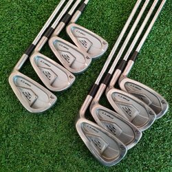 ชุดเหล็ก MIZUNO TZOID COMP CT มีเหล็ก 3-9 เเละ PW SW ** ชุดนี้ขาดเหล็ก 5 ** ก้าน RELEASE FLEX R เป็นเหล็กคุณภาพเยี่ยม พรีเมี่ยมของแบรนด์ MIZUNO ตีดีมากๆ คลาสสิค แต่ชุดนี้ขาดเหล็ก 5 นะครับ ปล่อยราคาย่อมเยา ท่านที่ไม่ซีเรียสเหล็ก 5 ราคานี้พลาดไม่ได้เลย