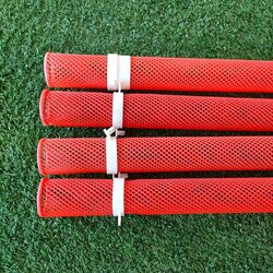 *** ราคาต่อชิ้นนะคะ *** ท่อเก็บไม้กอล์ฟมือสอง สีแดง อุปกรณ์ครบ ใช้ดีมาก กันกระแทกไม้กอล์ฟอย่างดี มือสอง ของแท้ BY NakaraLuxurious