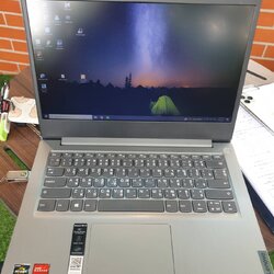 Notebook Lenovo Ryzen3 3250U Ram 4 GB SSD 256GB แบต 74%