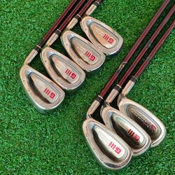 ** ไม้กอล์ฟสำหรับผู้หญิง ** ชุดเหล็ก DAIWA GIII TUNGSTEN LOW GRAVITY มีเหล็ก 5-9 เเละ PW AW ก้าน GII HYPER KICK FR-I FLEX L สุดยอดชุดเหล็กพรีเมี่ยม