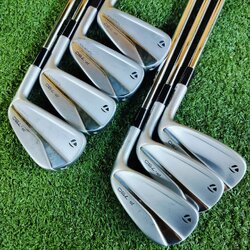 ชุดเหล็ก Taylormade P790 FORGED ชุดเหล็กที่ดีที่สุดของ Taylormade!!! ชุดนี้ได้เหล็ก ถึง 7 ชิ้น รูปลักษณ์ใบที่สวยงามแบบจัดๆ เทคโนโลยีที่อัดแน่นอยู่ภายใน ประสิทธิภาพครบทุกด้าน ทั้งการสร้างระยะทาง และการชดเชยความผิดพลาด ทั้งหมดนี้มีอยู่ P790 ไม้กอล์ฟพรีเมี่ย