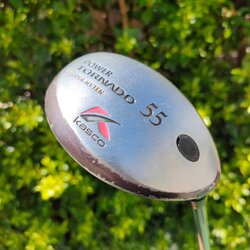 HYBRID KASCO POWER TORNADO 55 SUPER HYTEN ก้าน รุ่น MAS2 ของแบรนด์ TAYLORMADE FLEX S รุ่นยอดนิยม ไม้กอล์ฟมือสอง ของแท้ BY NakaraLuxurious