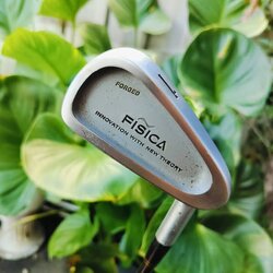 เหล็ก 1 ** หายากมาก ** BRIDGESTONE FISICA เป็นไม้พรีเมี่ยมญี่ปุ่น คุณภาพสูงมาก วัสดุพรีเมี่ยม ใบ FORGED CAVITY ตีทั้งนุ่มและง่ายอย่างมาก ไม้กอล์ฟพรีเมี่ยมมือสอง ของแท้ By NakaraLuxurious