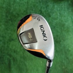 UT5 IGNIO HB-i องศา 24 ก้าน IGNIO IG504-i FLEX R ไฮบริดตีง่ายๆ มือใหม่ มือกลาง ขึ้นกรีนระยะไกล ตีได้แบบสบายๆ ไม้กอล์ฟพรีเมี่ยมมือสอง ของแท้ By NakaraLuxurious