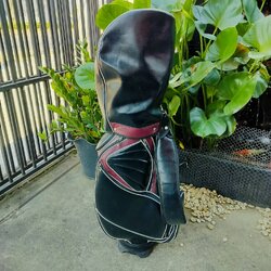 ถุงกอล์ฟ MU ของแท้มือสอง ถุงหนัง ถุง TOUR ใบใหญ่แต่เบา วัสดุกันน้ำ แข็งแรง รักษาง่าย ลดราคาพิเศษที่สุด!!!