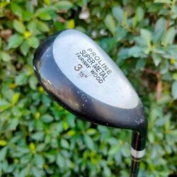 HYBRID PROLINE SUPER METAL องศา 15 ก้าน PROLINE POWER PLUS 2002 FLEX R **กระดองมีตำหนิ**