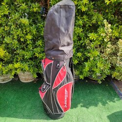 ถุงกอล์ฟ DUNLOP SPORT มือสอง ช่องใส่ของเยอะ มี 10 ช่อง ถุงเบา กันน้ำ แข็งแรงครับ น่าใช้มากๆ มือสอง ของแท้ BY NakaraLuxurious