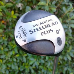 DRIVER CALLAWAY BIG BERTHA STEELHEAD PLUS องศา 9 ก้าน STEELHEAD PLUS FLEX FIRM