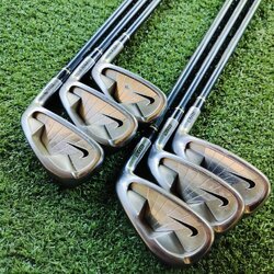 ชุดเหล็ก NIKE NDS มีเหล็ก 6-9 เเละ PW SW ก้าน FUJIKURA NDS FLEX R สภาพสวยมาก เดิมๆเลยครับ ไม้กอล์ฟพรีเมี่ยมมือสอง ของแท้ By NakaraLuxurious