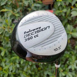 DRIVER DECISION 380 CC องศา 10.5 ก้าน DECISION FLEX R สภาพสวยเดิมตรับ