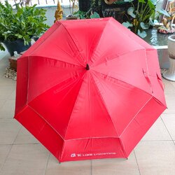 ร่มกอล์ฟสองชั้น K LINE LOOISTICS มือสอง มีปลอกหุ้มร่มกอล์ฟมาด้วยค่ะ ไม้กอล์ฟมือสอง ของแท้ BY NakaraLuxurious