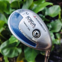 UT2 ADAMS IDEA TECH OS ก้าน GRAPHITE DESIGND YS+ FLEX S กระดองเป็นเคฟล่า น้ำหนักเบามาก ไม้กอล์ฟพรีเมี่ยมมือสอง ของแท้ By NakaraLuxurious