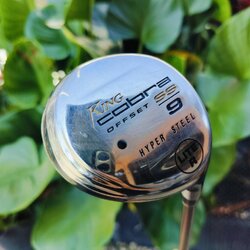 Driver KING COBRA SS องศา 9 หน้าเด้ง วัสดุ HYPER STEEL ตีสนุกมากๆ หาฟีลลิ่งนี้ยากเลย ไม้กอล์ฟพรีเมี่ยมมือสอง ของแท้ By NakaraLuxurious