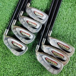 ชุดเหล็ก YONEX REKIN SUPER II ก้าน BGS 5100 FLEX R ชุดเหล็ก MADE IN JAPAN ของดี ที่ราคาเบามาก คุณภาพเกินราคา ไม้กอล์ฟพรีเมี่ยมมือสอง ของแท้ By NakaraLuxurious