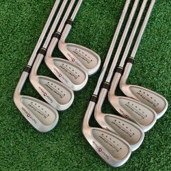 ชุดเหล็ก TAYLORMADE SUPERSTEEL BURNER มีเหล็ก 4-9 เเละ PW AW ก้าน TAYLORMADE FLEX S เหล็กคุณภาพสูงมาก Taylormade ของแท้ดั่งเดิม วัสดุแบบใส่เต็มๆ สภาพสวยมาก ตีง่ายมาก และระยะดีมากๆครับ